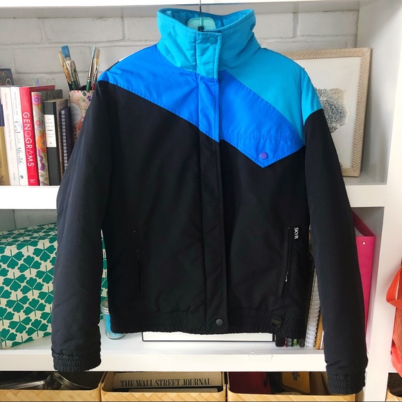 SKYR Jackets & Blazers - Vintage Neon Ski Puffer